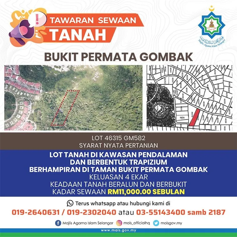 Sewaan Bukit Permata
